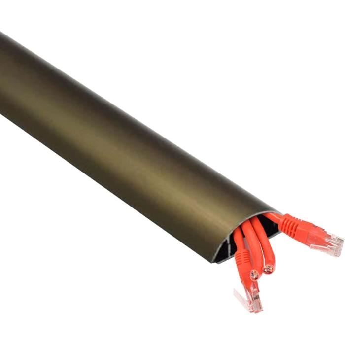 GETOREX Passe Cable Sol 83mm x 2m - Couvre cable de Sol pour