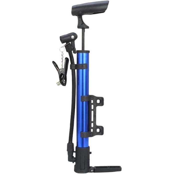 Pompe Pneu Vélo Voiture Pompe à Vélo Pied LYGZTing Avec Manomètre - Double Valve Presta/Schrader Pompe Pied