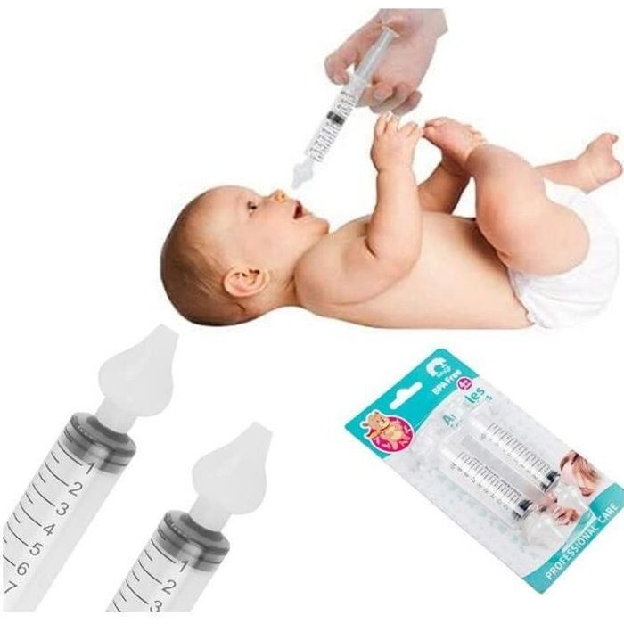 4pcs seringue nasale bebe - mouche bebe - pipette nez bébé pour serum  physiologique - Irrigateur nasal - seringue nasale - Cdiscount Puériculture  & Eveil bébé