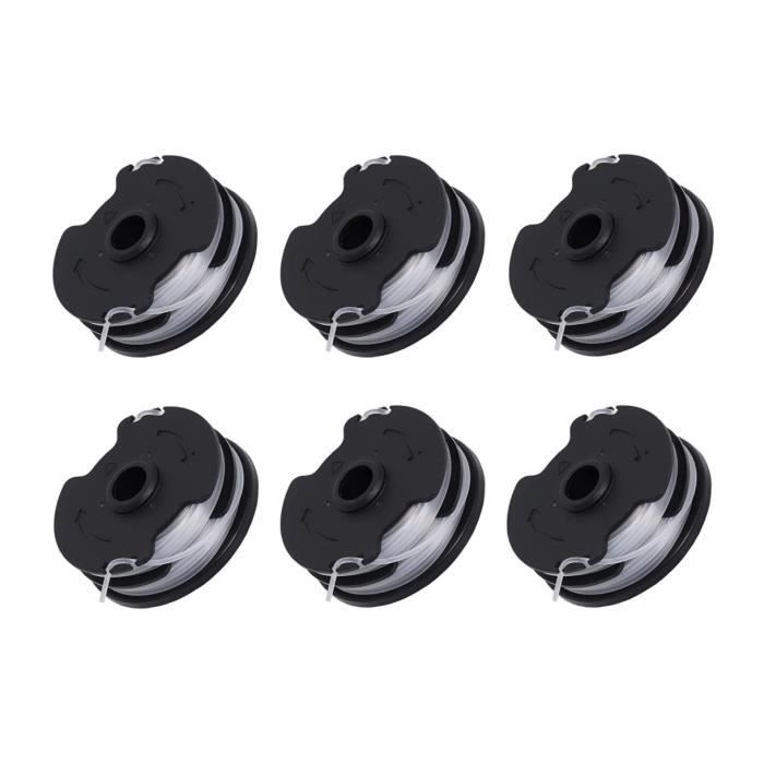 Coupe Bordure Bobine,4 Pièces 1.6 mm 8.3 m Recharge Bobine Fil pour Coupe- Bordure,Bobine pour débroussailleuses Parkside PRT 550 A1 LIDL,PRT 550 A3,PRT 300 A1,PRTA 20-Li A1 B1 B2 C3
