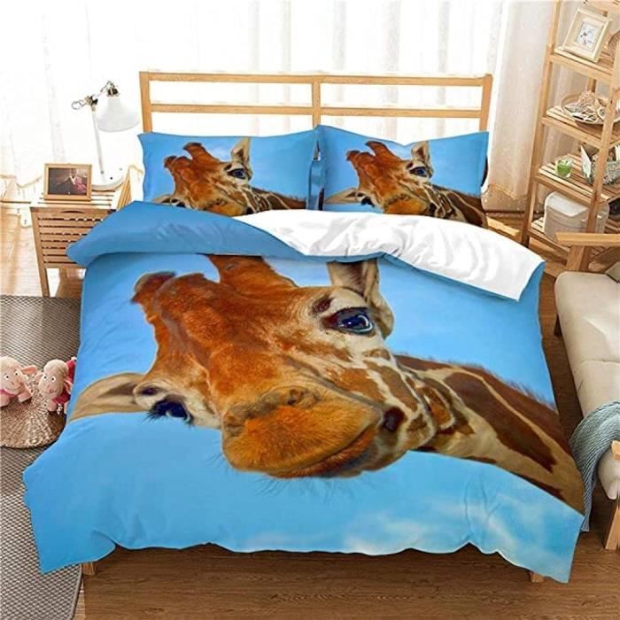 Housse De Couette Girafe