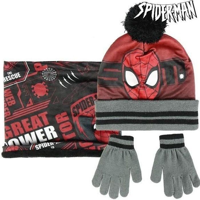 Enfant Spiderman Ensemble Bonnet Et Gant Achat Vente Bonnet