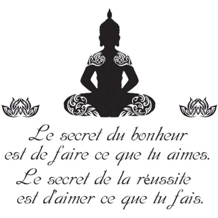 Stickers Citations Bouddha Cdiscount Stickers Citations Bouddha Cdiscount