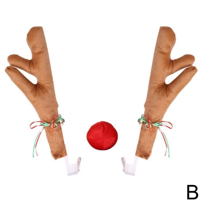 OUNONA 2 Pièces Jambe De Père Noël pour Coffre Décoration De Costume De Voiture De Noël Jambes De Père Suspendues Pieds en Peluche Qui Sortent du Coffre Ornement d'arbre De