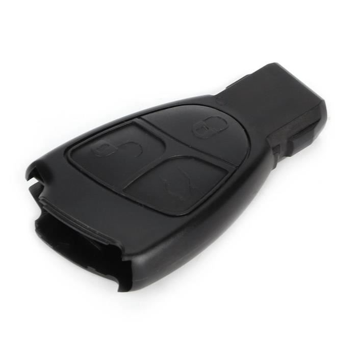 ARAMOX étui de clé pour Mercedes Benz Cas de clé de télécommande de voiture 3 boutons adapté pour Mercedes Benz W203 W211 W204