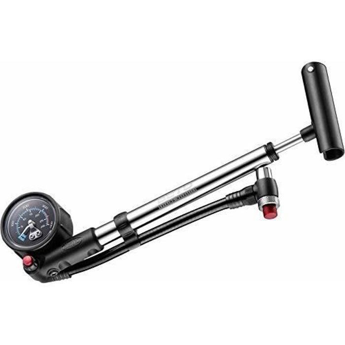 Pompe à Chocs Manuelle 500 PSI Noire - Pour Pneus, Matelas, Jouets