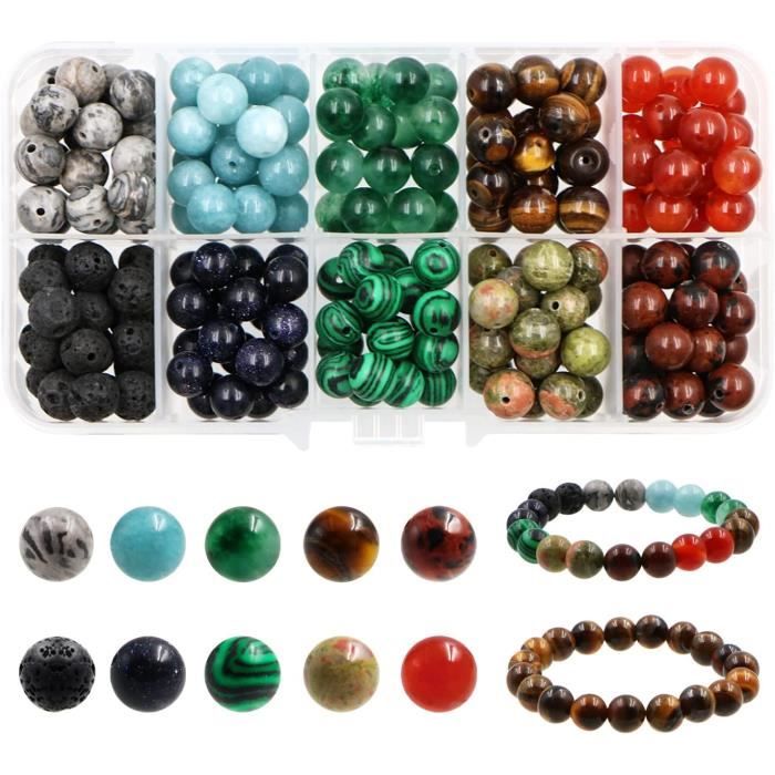 Kit bracelet perles d'argile et perles de lettre dans une bo?te de 24  grilles p