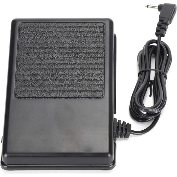 Pédale De Machine à Coudre - 220V UE - Fil De 2 Mètres - Pour Remplacer Une Pédale Défectueuse - Compatible Nombreux Modèles