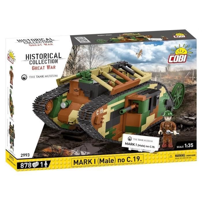 Maquette - COBI - 2993 - Blanc - À monter soi-même - Mixte