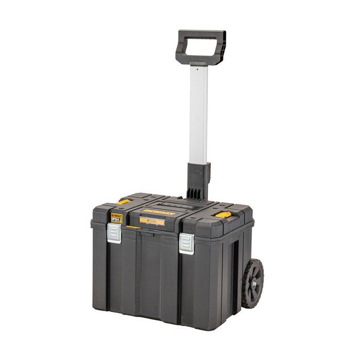 Coffret T-STAK IP54 grande contenance mobile avec poigné télescopique -