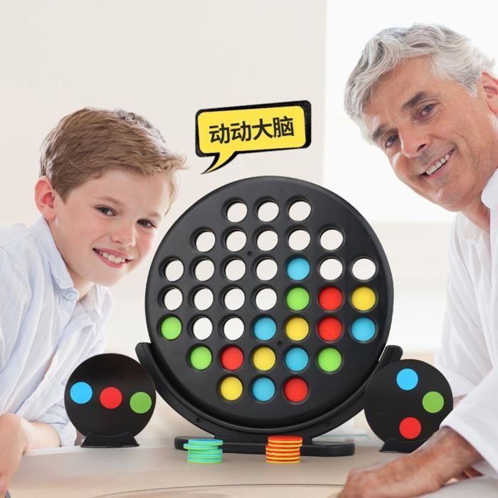 Jeu De Correspondance De Formes Géométriques - Puzzle éducatif Pour Enfants, 32 Blocs Colorés, 30 Cartes - 18.5x17x5.5 Cm - 9