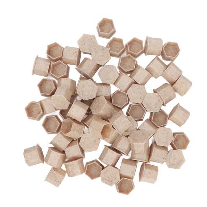 Gobelet D'encre De Tatouage à 12 Plaques - ZERONE - Grande Taille - Transparent - Au