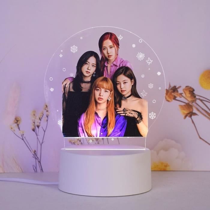 Lot De 4 Bracelets En Silicone Blackpink/BTS - Cadeaux Kpop Pour Fans, Accessoires De Poignet Ajustables