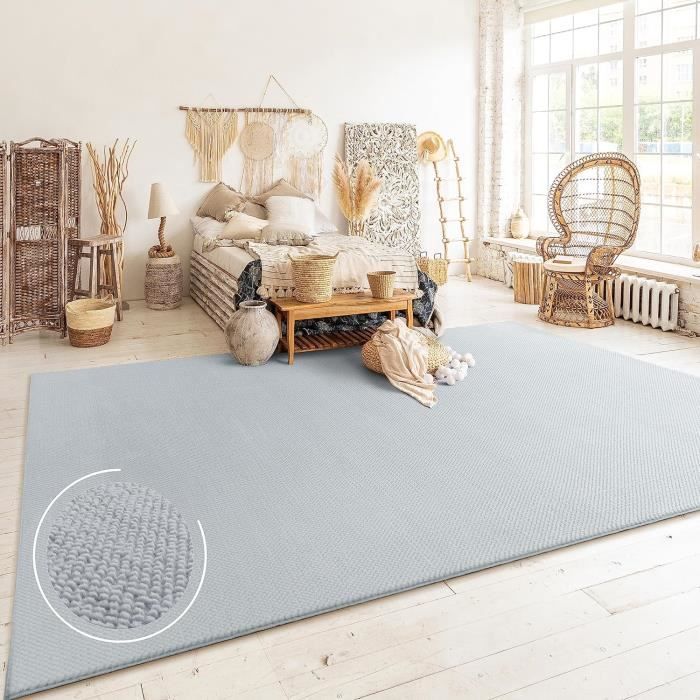 Tapis Salon/chambre 180x240 Cm – Motifs Graphiques – Gris (neuf Avec étiquettes)