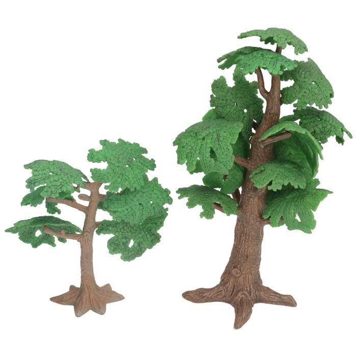 ESTINK faux arbres Simulation darbre artificiel Mini modèle darbre de paysage miniature petit jouet de décoration
