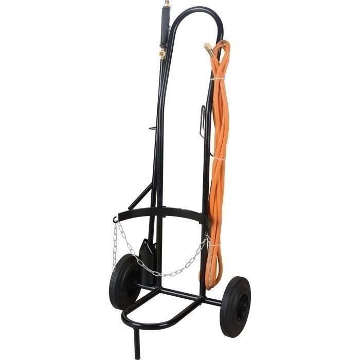 Désherbeur thermique professionel pour raccordement à une bouteille de gaz externe butane et propane