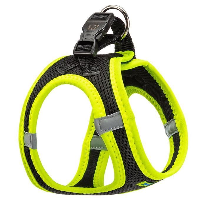 Meilleurs prix pour Ferplast harnais pour chien Kaori polyester noir/jaune 36-44 cm