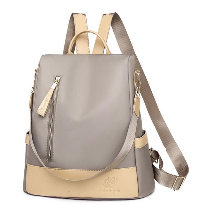 Sac à Dos Pour Caisse Claire – Style Ethnique Imperméable Oxford, Poches Extérieures Pratiques