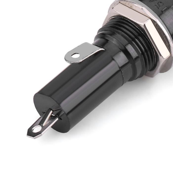 15 Pièces Porte-fusibles 14mm - AC125V/15A 250V/10A, Pour Fusibles 6x30mm, Neuf