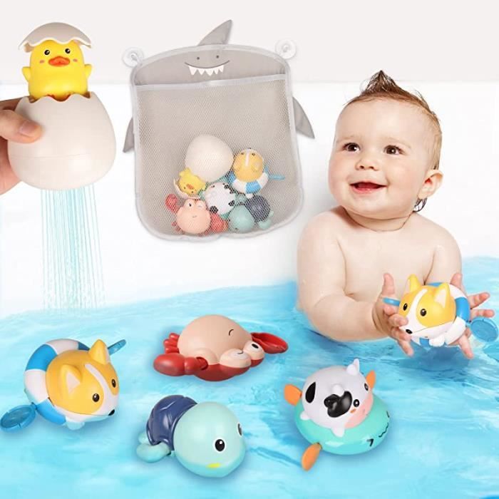 Jouet de Bain Bébé - KEXIMIXUE - Jouet de bain - Plastique ABS - Blanc - A  partir de 6 mois - Cdiscount Puériculture & Eveil bébé
