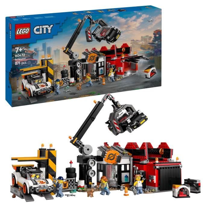 Lego City Casse Automobile 60472 Lego La Boite - vue 3