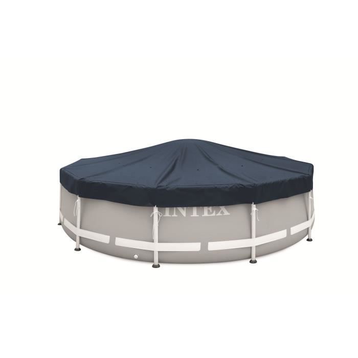 Bâche hiver INTEX Piscine Ronde Ø457m Triple épaisseur Traitement anti UV
