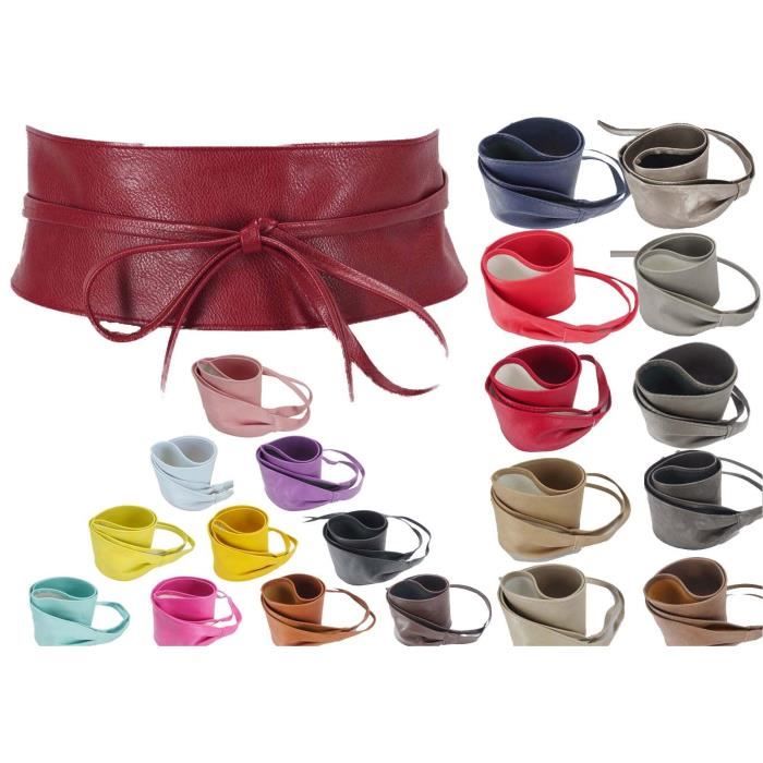 ceinture taille haute large