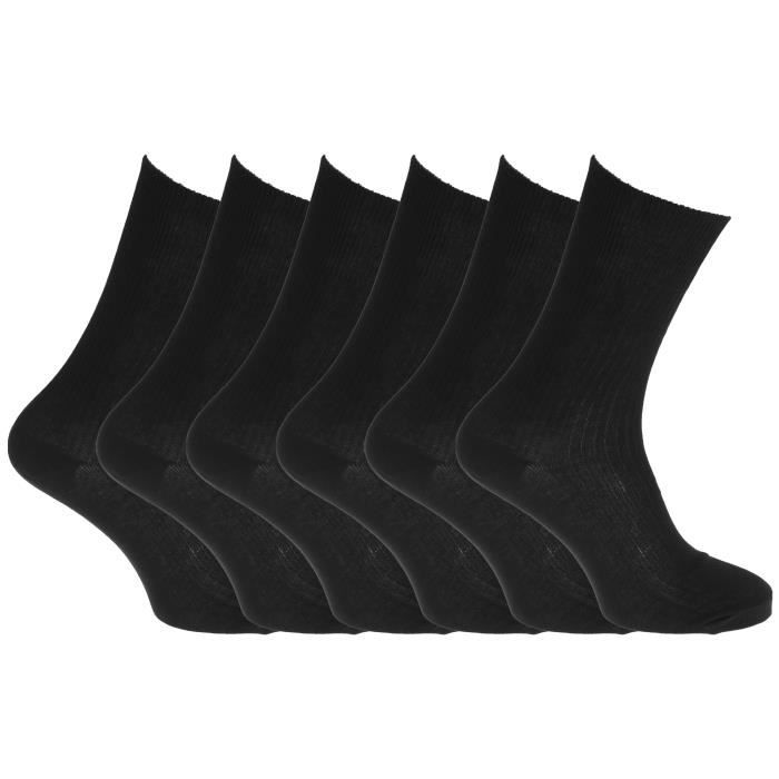 Lot De 6 Paires De Chaussettes Invisibles En Coton épais Pour