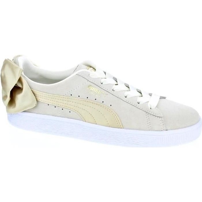 basket puma suede bow femme