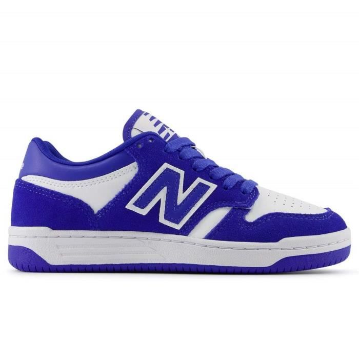 Chaussures Homme New Balance 480 - Bleu - Lacets - Textile