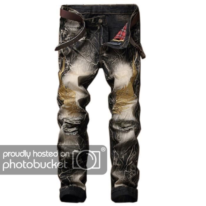 Jeans Homme Radar Taille 34 - Coupe Straight, Bleu, Occasion Très Bon état