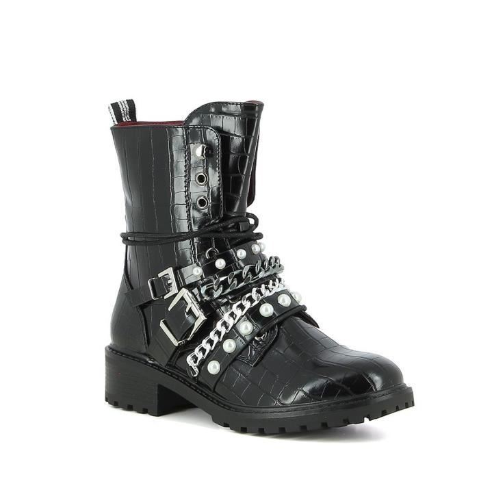 bottines avec chaines