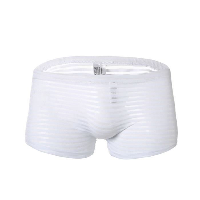 Boxer Homme Transparent Ultra-fin En Soie Glacée - Non Marquant, Respirant, Coupe Slim - 6