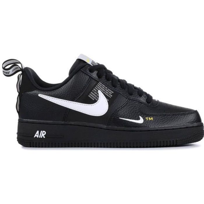 BASKET NIKE AIR FORCE 1.07 LV8 'OVERBRANDING' Noir - Cdiscount Chaussures