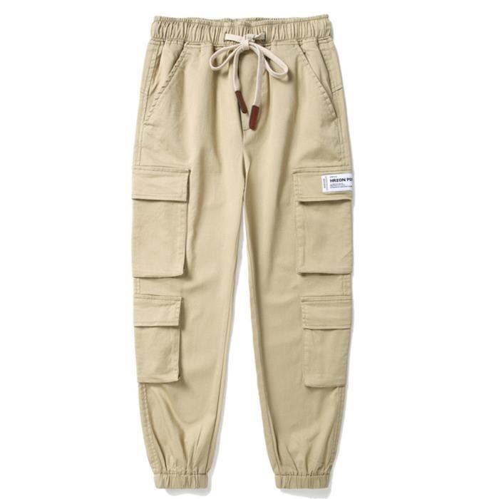 Pantalon Cargo Décontracté Pour Enfants – Taille élastique, Confortable, Uni, Idéal Pour école Et Jeux
