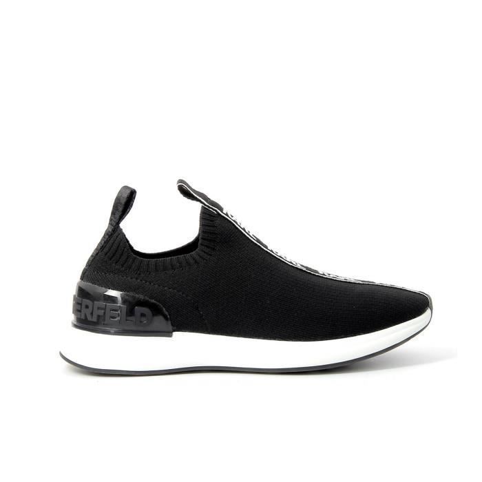 KARL LAGERFELD - Mule à Plateforme Femme KL86000 Noir Pointure 39