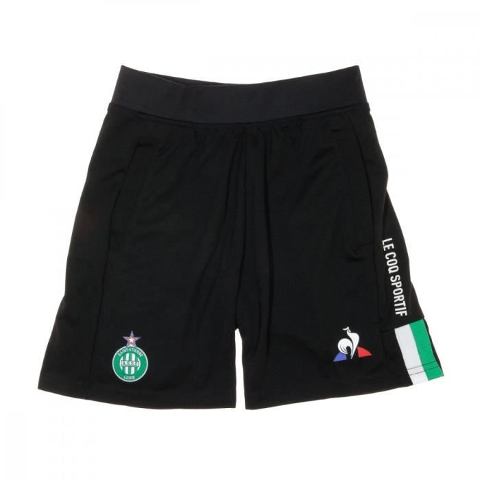 Short d'entraînement ASSE Le Coq Sportif - Noir - Garçon