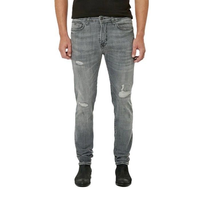 Essentials Jean Stretch Coupe Skinny Homme - Denim Confortable Et Élégant