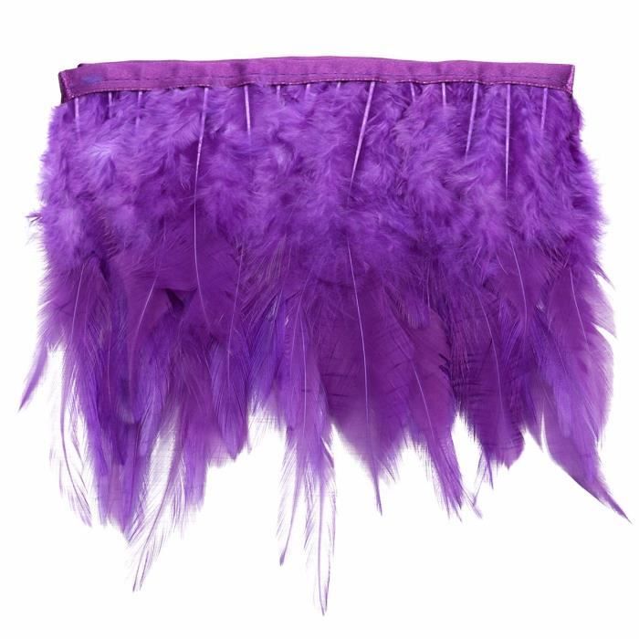 Décoration,Maison,Bricolage,Créatif,Artisanat Plumes de Coq Violet 7 à 10cm
