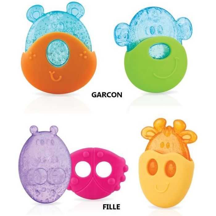 Nuby Anneau De Dentition Ice Gel 3 Mois Et Plus Cdiscount Puericulture Eveil Bebe
