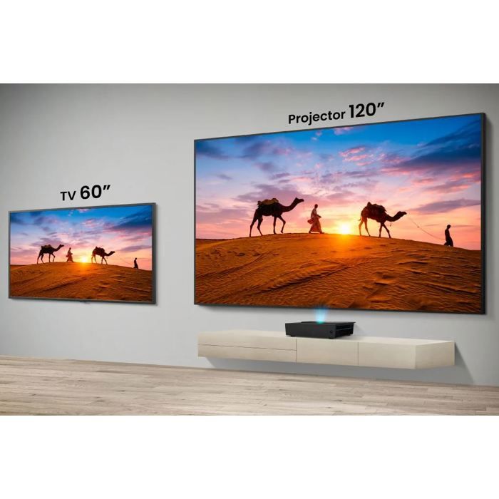 Vidéoprojecteur 4K UHD Optoma UHZ35 Blanc 3500 lm Laser DLP Zoom x1.6