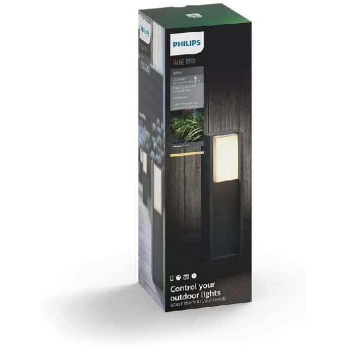 Borne extérieur Turaco Philips Hue E27 H.44 6 x 155 cm IP44 806lm