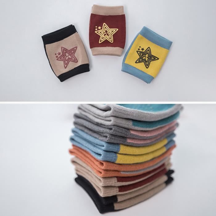 Kireida Lot De 2 Paires Genouillères Antidérapantes Pour Bébé Fille Et Garçon - Confort Et Protection