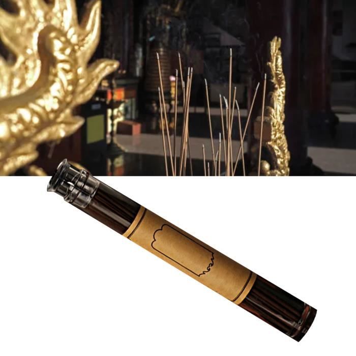 Qiilu Bâtons d’encens Bâtons d'encens en bois de santal naturel pour ...