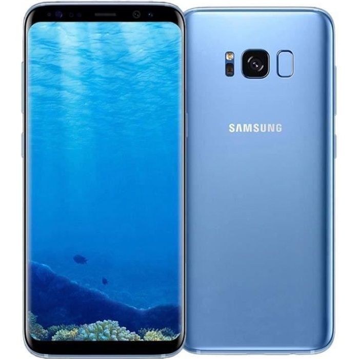 Vente Téléphone portable Samsung Galaxy S8+ 64 go Bleu - Double sim pas cher Vente Téléphone portable Samsung Galaxy S8+ 64 go Bleu - Double sim pas cher