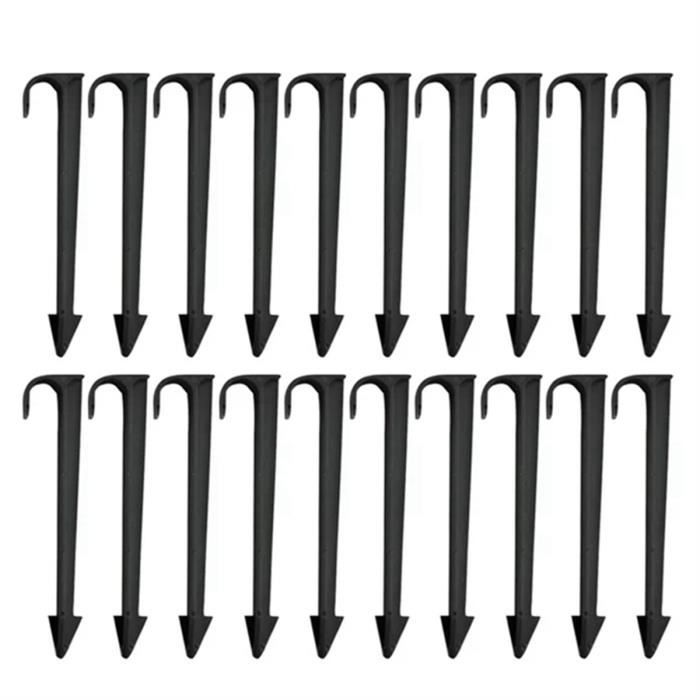 Lot de 10 supports de lattes de lit en plastique 38 mm pour cadres de lit en bois Lot de 10 supports de lattes de lit en plastique 38 mm pour cadres de lit en bois