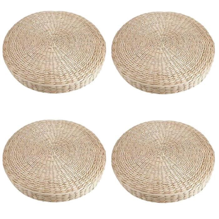 4 Tapis De Siège Extérieur Pliables - Sac De Transport Inclus - Anti-Froid Et Humidité