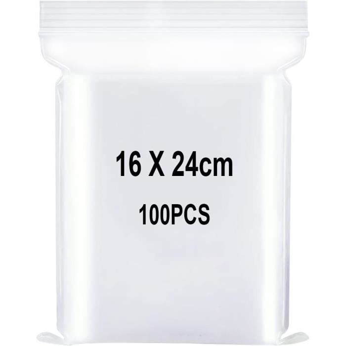 PH PandaHall 200pcs Sachets Zip Plastique Transparent Petit Sachet 6.5x4cm, Petit Sachet Zip Refermable Pochette En Plastique Pour Cuisine Bureau Bijoux Biscuits Bonbons Fleurs Séchées