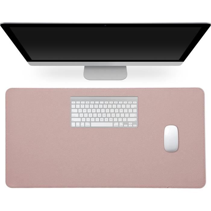 Sous-main De Bureau Sølmo – 60x35 Cm, Similicuir, Inclut Tapis De Souris, Résistant à La Chaleur