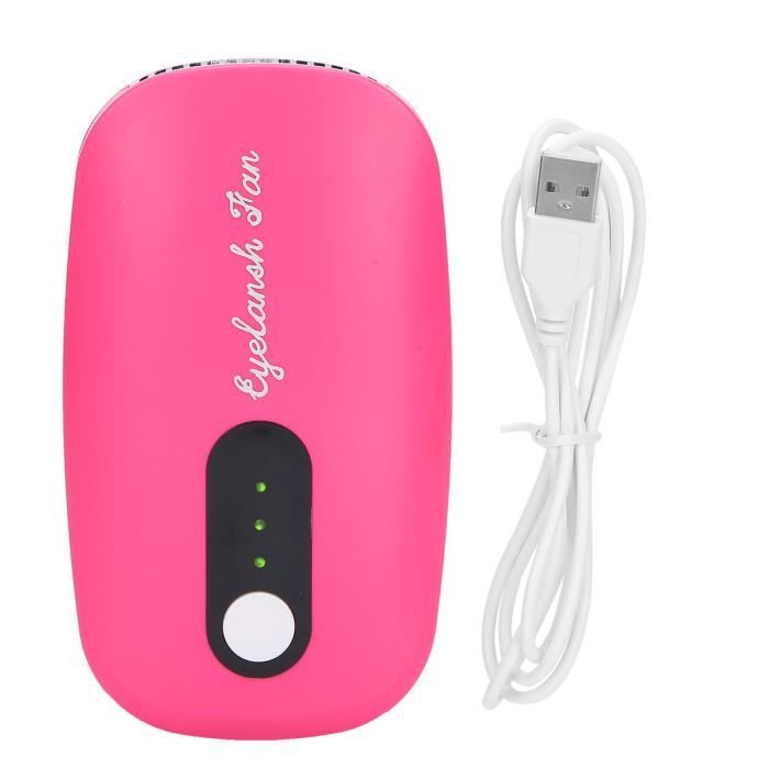 Mini ventilateur - SURENHAP - Rechargeable USB - 25 dB - Compact et pratique - Idéal pour cils - Surenhap